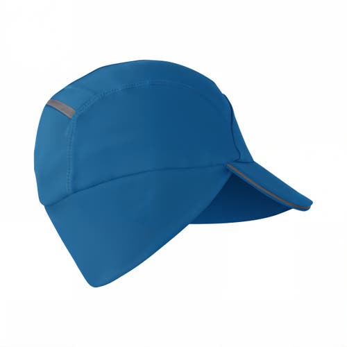 Uv Skinz Active Ponytail Fleece Hat In Mykonos Blue