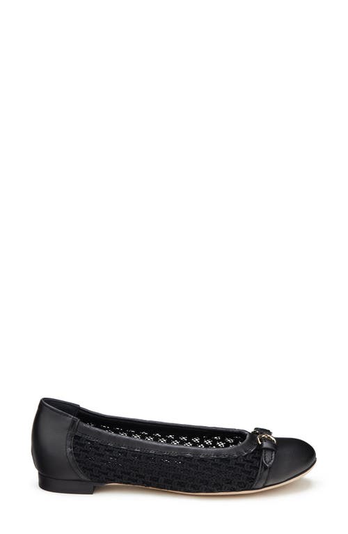 Shop Agl Attilio Giusti Leombruni Agl Monia Cap Toe Ballet Flat In Nero