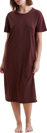 Jada Organic Cotton Midi Nightgown