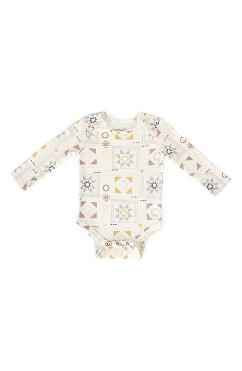 Patchwork Organic Cotton Bodysuit (Baby)