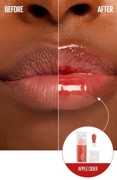 Shop Kaja Juicy Glass Lip Oil In Apple Cider