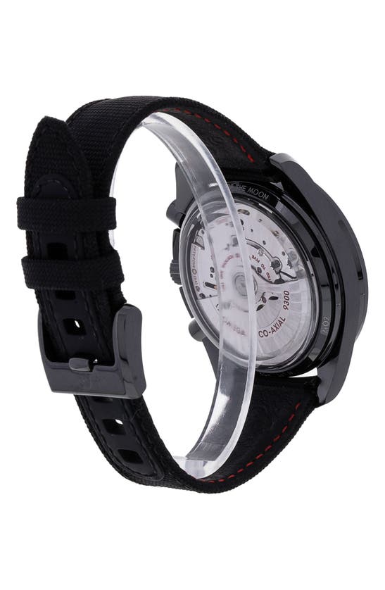 WATCHFINDER & CO. WATCHFINDER & CO. OMEGA PREOWNED 2019 SPEEDMASTER DARK SIDE OF THE MOON AUTOMATIC NYLON STRAP WATCH,