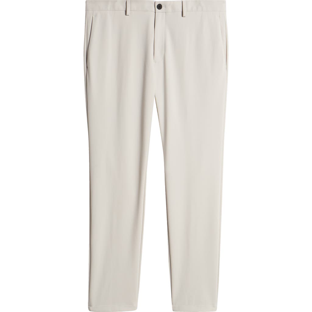 Theory Men's Zaine Precision Ponte Slim-straight Chino-style Pants In Putty