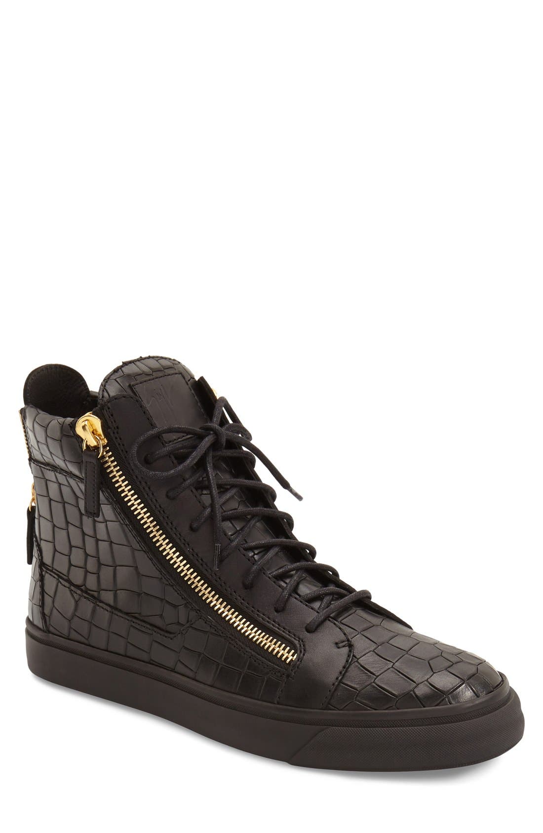 giuseppe croc sneakers