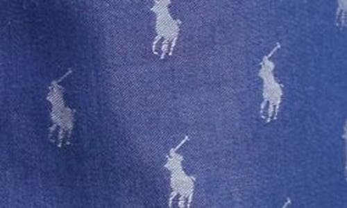 Shop Polo Ralph Lauren Pony Boxers In Navy