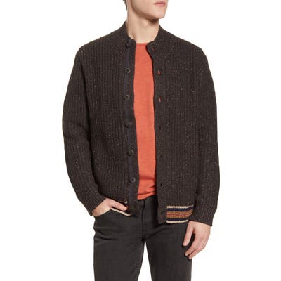 Pendleton San Miguel Neppy Wool & Nylon Cardigan, Brown