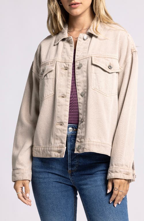 Shop Thread & Supply Magnolia Jacket In Washed Taupe