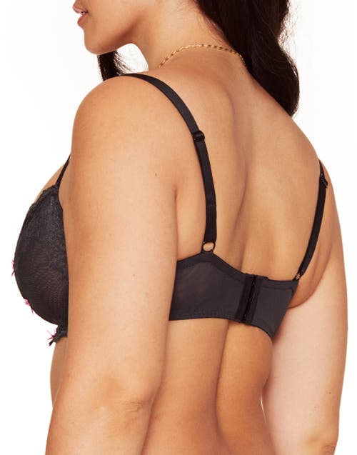 Shop Adore Me Margeaux Unlined Balconette Bra In Black