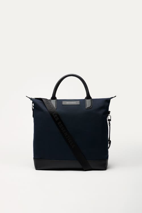 Want Les Essentiels De La Vie Want Les Essentiels O'hare Organic Cotton Canvas Tote In Navy