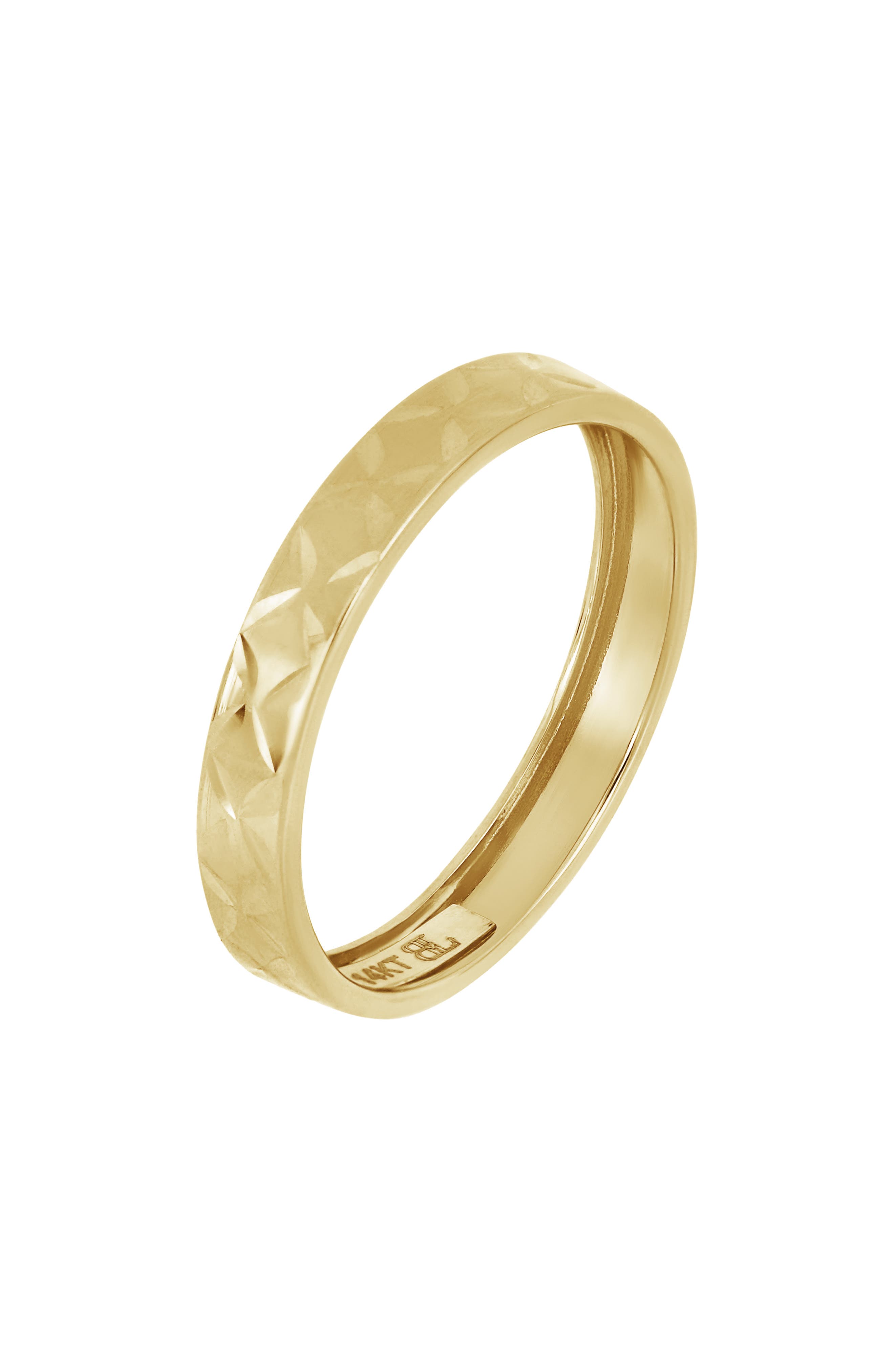 daily use plain gold ring design for female