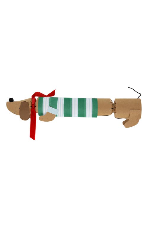 Shop Meri Meri 6-pack Sausage Dog Christmas Crackers