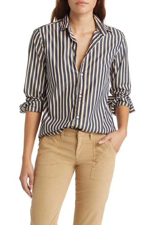 Women's 100% Cotton Button Up Tops | Nordstrom