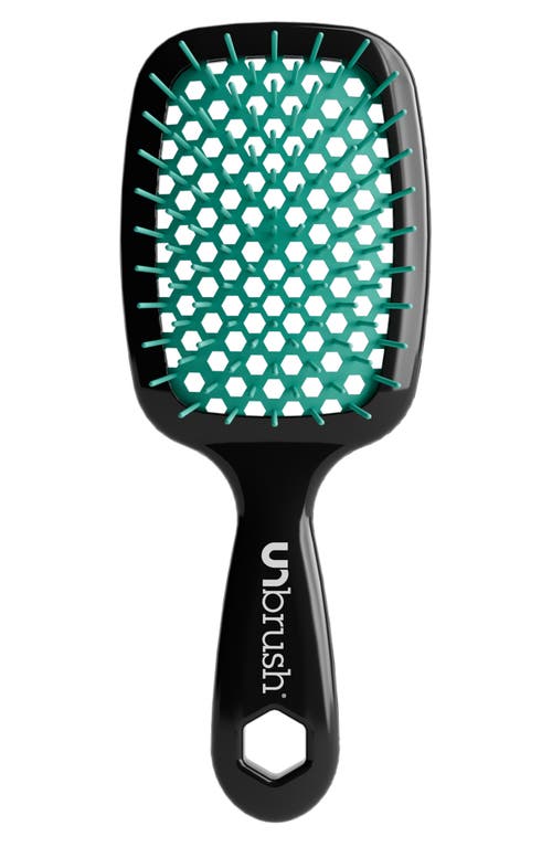 Unbrush Detangling Hair Brush Pastel Collection In Lagoon Teal