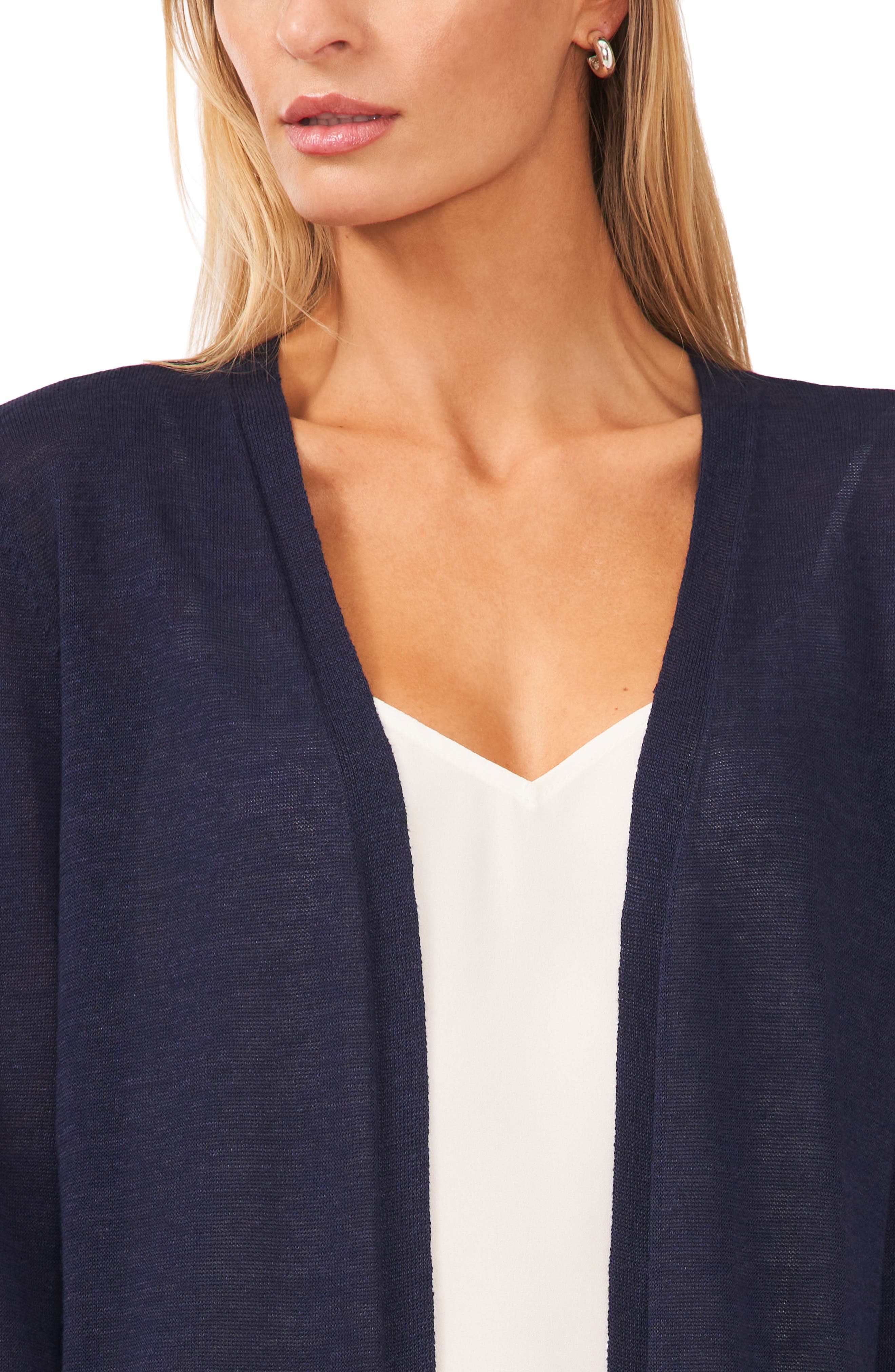 Halogen® Side Slit Cardigan Nordstrom