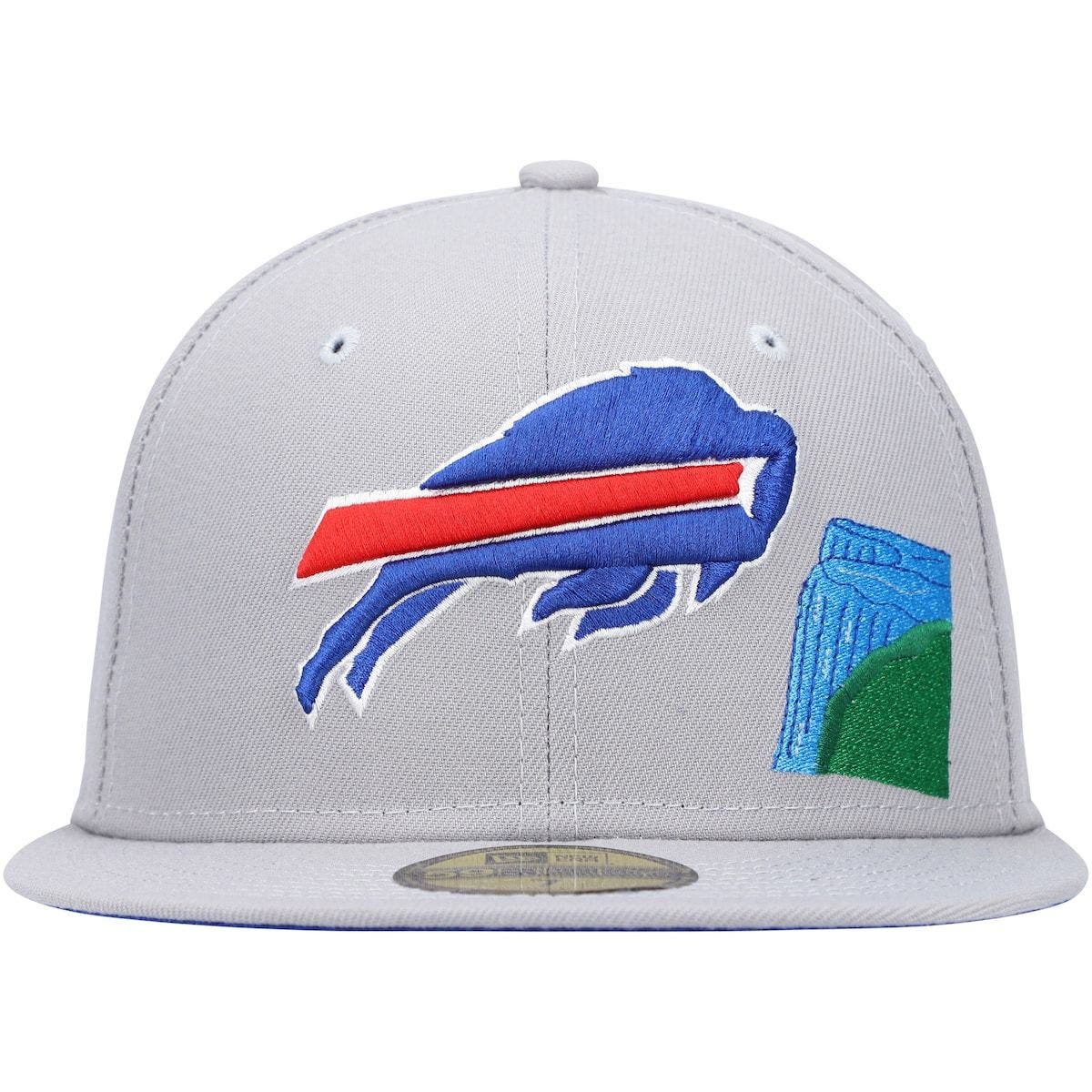 KTZ Buffalo Bills Nfl Heather Gray Bucket Hat for Men