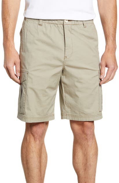 Tommy Bahama Survivalist Ripstop Cargo Shorts In Dk Sand