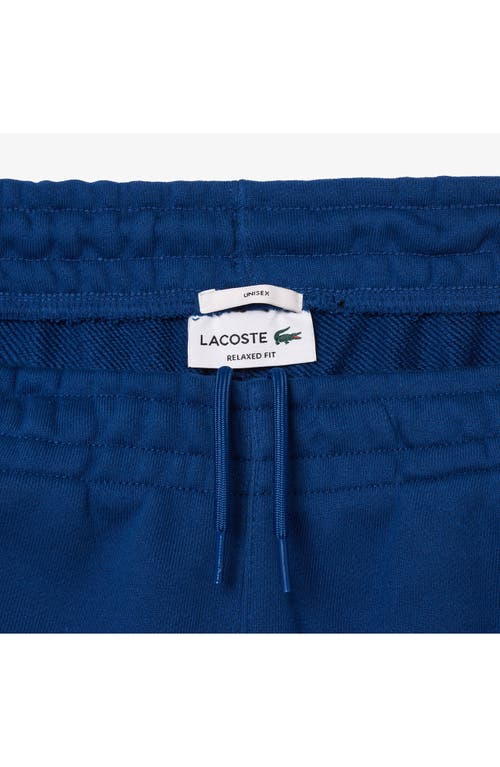 Lacoste Relaxed Fit Cotton Sweatpants In Globe