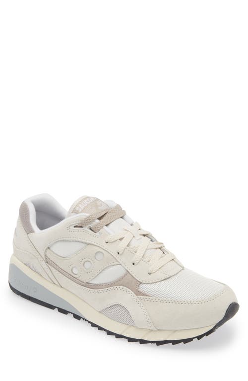 Saucony Shadow 6000 Essential Sneaker In White/grey