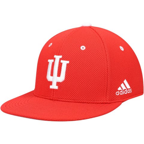 Louisville Cardinals Hat Cap Fitted Red Flex Adidas College Crest Mens