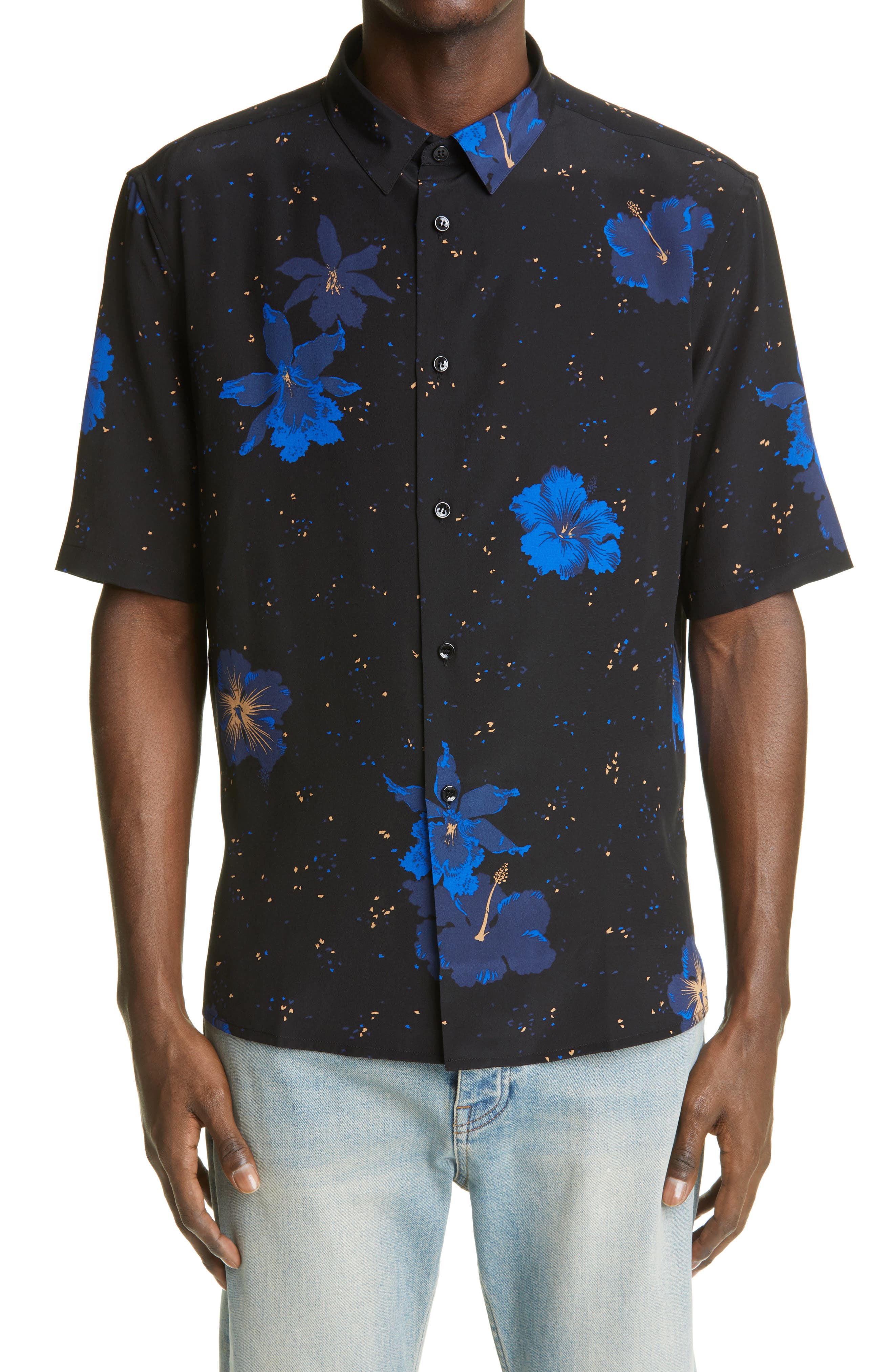 saint laurent men's shirt