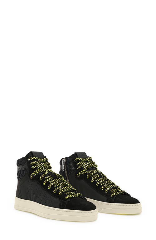 Shop P448 Taylor Sneaker In Black/gum