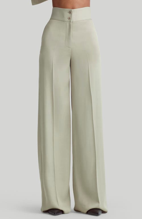 Altuzarra Rudy Wide Leg Trousers In Green