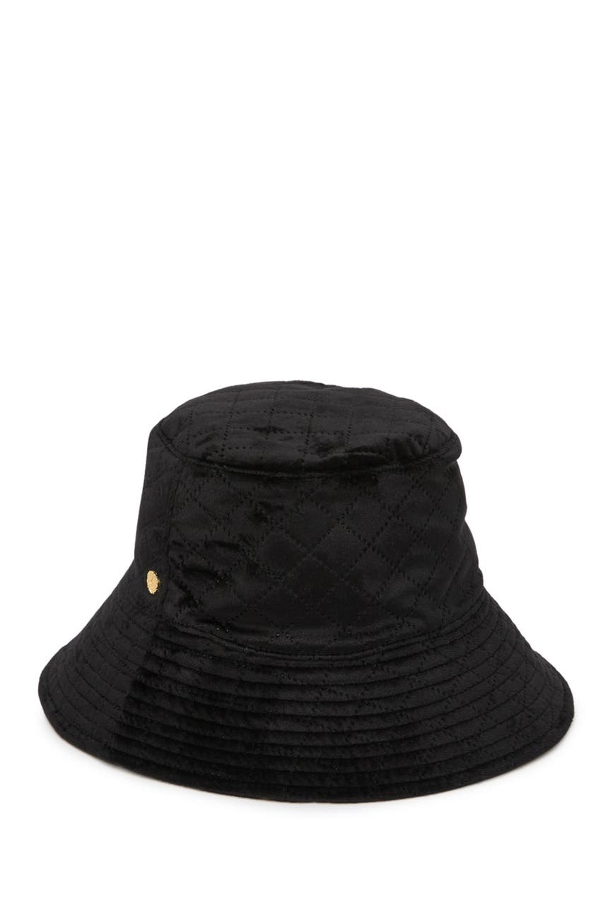 Vince Camuto | Reversible Mixed Fab Quilted Bucket Hat | Nordstrom Rack