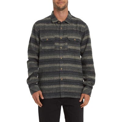 Billabong Offshore Stripe Flannel Button-Up Shirt