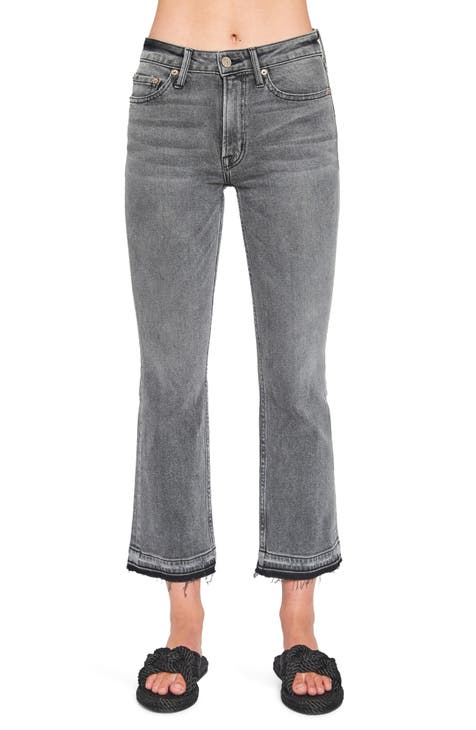 Stone grey high waist jeans m main image 0