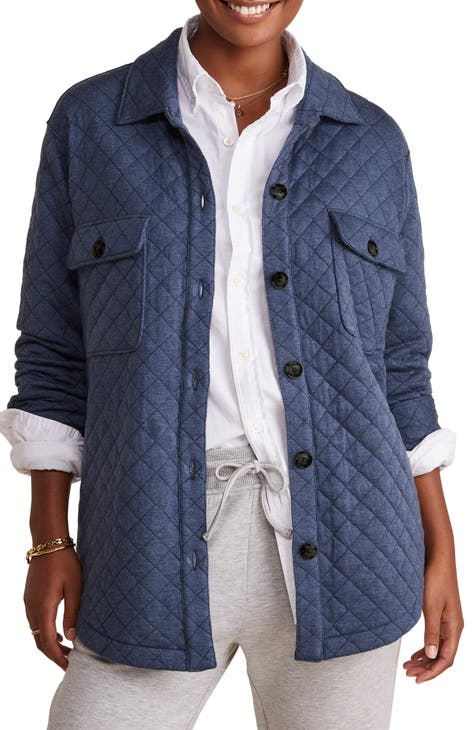 Dreamcloth Quilted Shirt Jacket