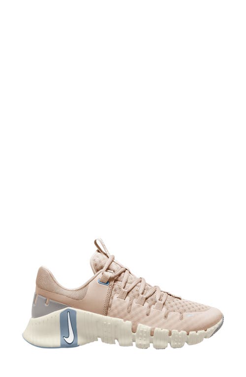 Nike Free Metcon 5 Training Shoe in Sanddrift/White/Phantom at Nordstrom, Size 11