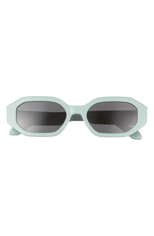 DIFF DIFF ALLEGRA 53MM POLARIZED RECTANGLE SUNGLASSES