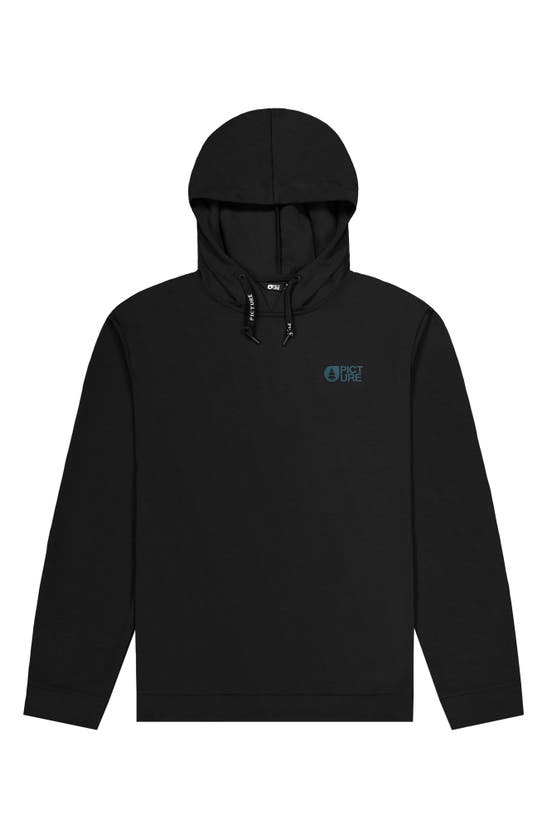 Shop Picture Organic Clothing Flack Tech Performance Hoodie In Black