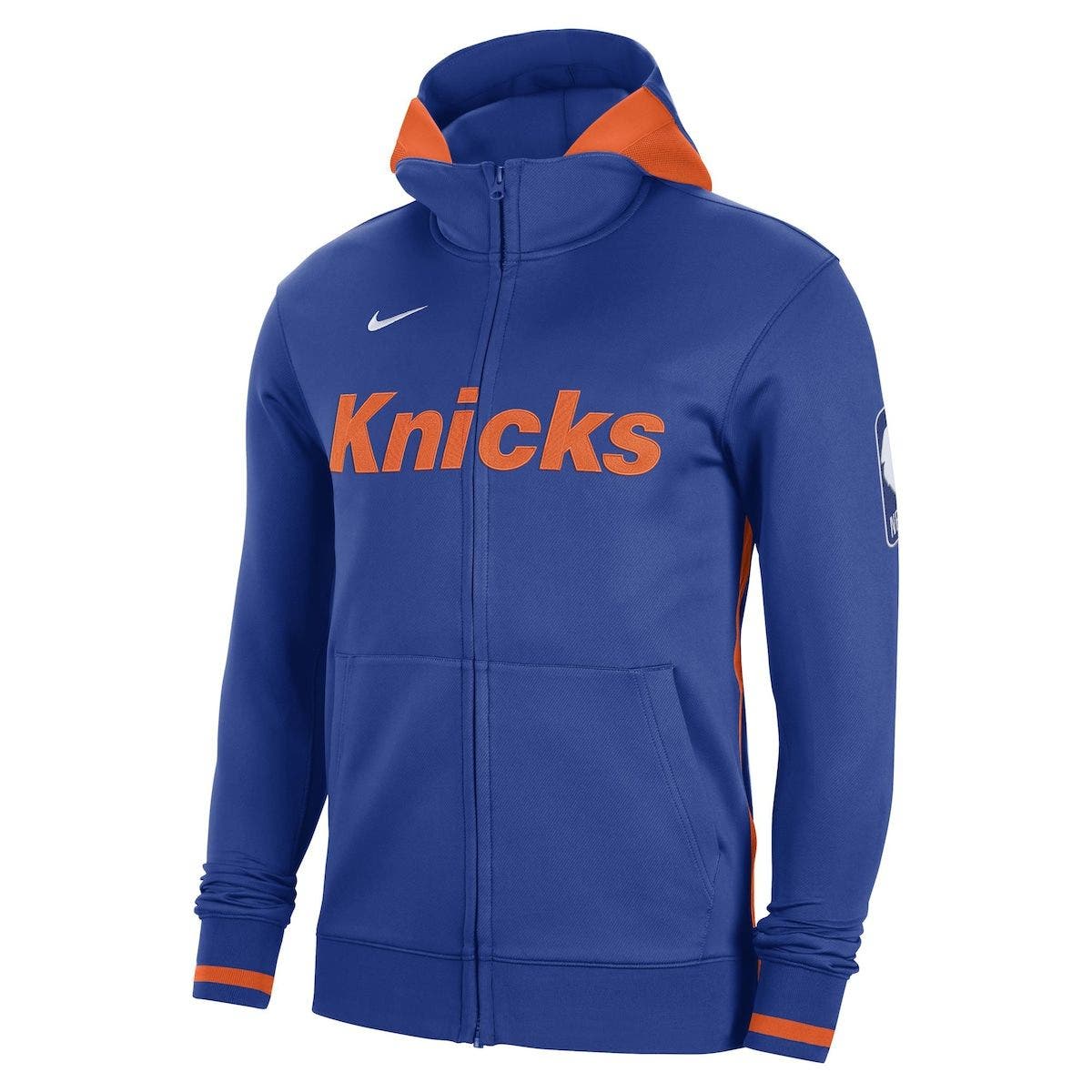Nike Men's Nike Blue New York Knicks Authentic Showtime Performance