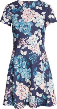 Eliza j floral on sale fit and flare dress