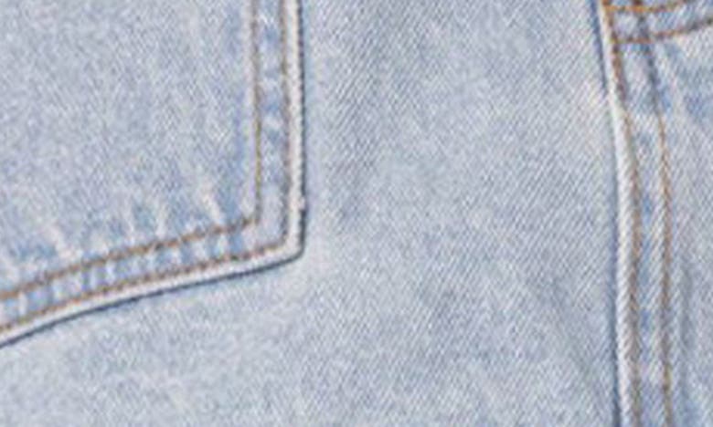 EDIKTED EDIKTED FOXX LOW RISE PATCH POCKET DENIM MINISKIRT