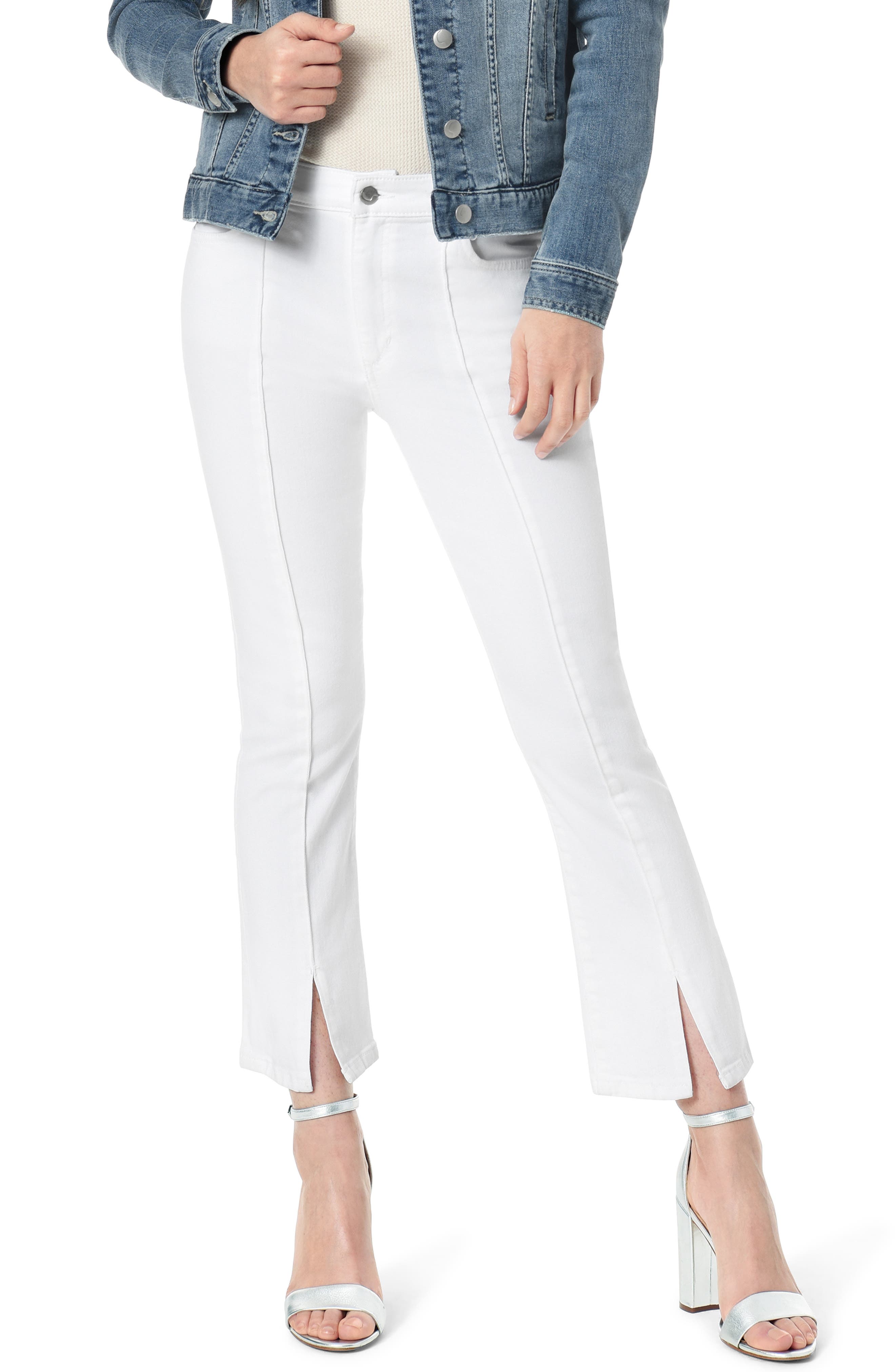Joe's Jeans The Callie High Waist Slit Hem Crop Bootcut Jeans