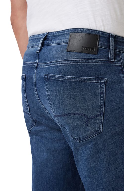 Mavi Jeans Steve Athletic Slim Fit Jeans In Mid Brushed Supermove