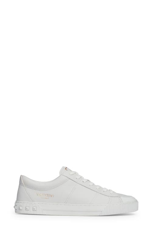 Shop Valentino Garavani Cityplanet Sneaker In 0bo-bianco/bianco