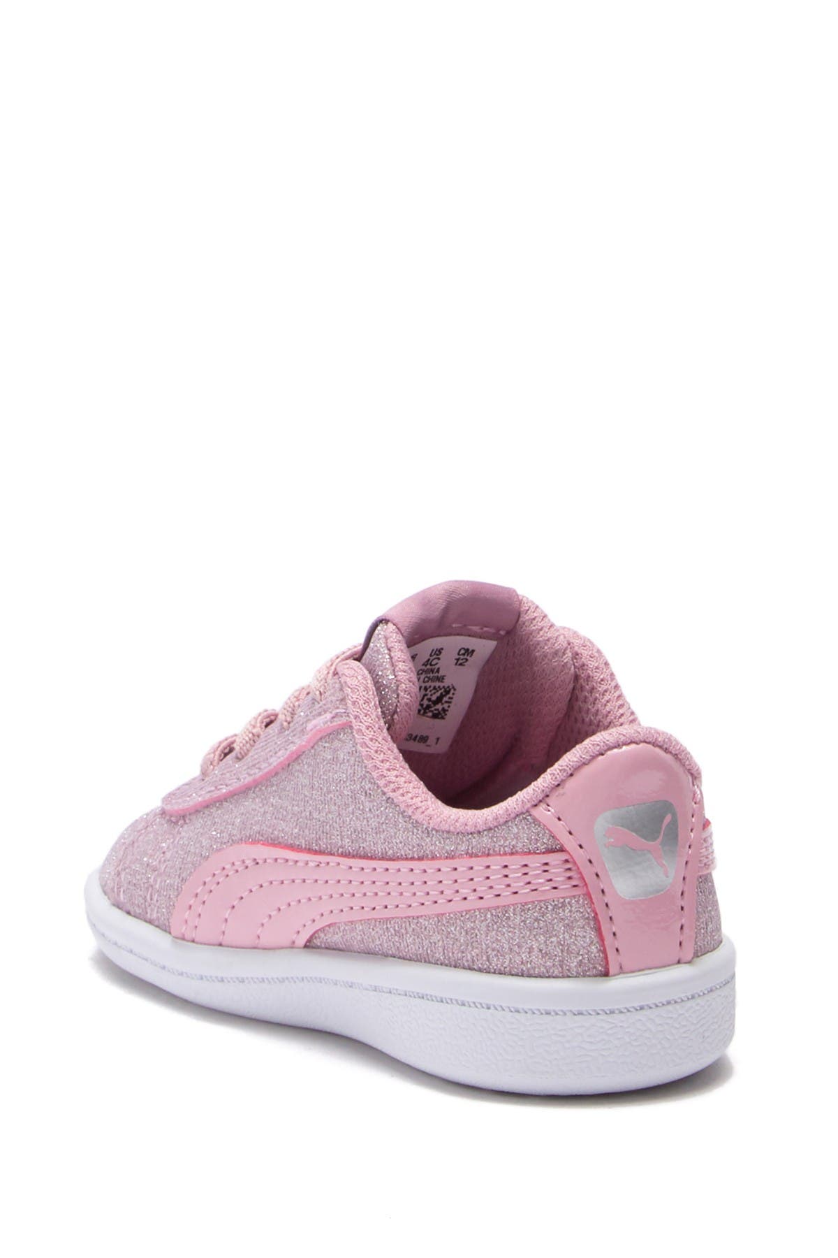 puma vikky glitz pale pink