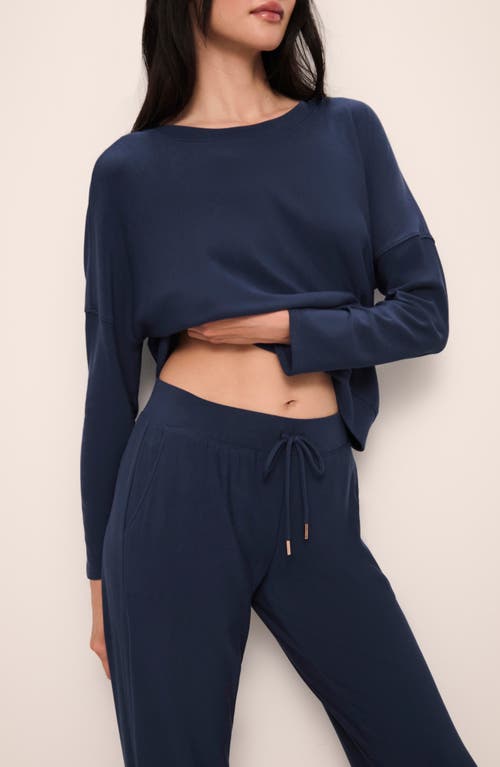 Shop Eberjey Softest Sweats Lounge Pants In Navy