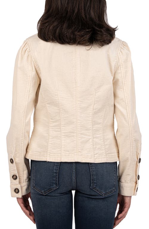 KUT FROM THE KLOTH KUT FROM THE KLOTH KYRA STRETCH COTTON CORDUROY JACKET 