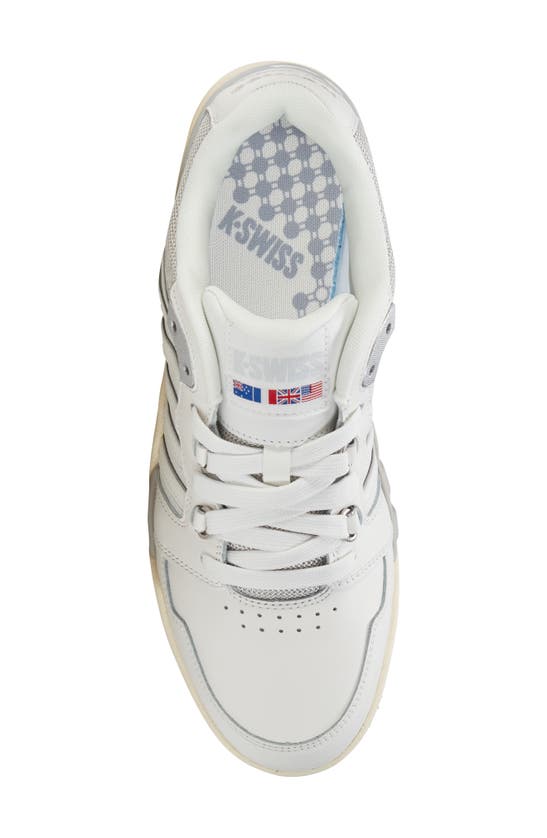 Shop K-swiss Si-18 Rival Sneaker In Blanc Grey White