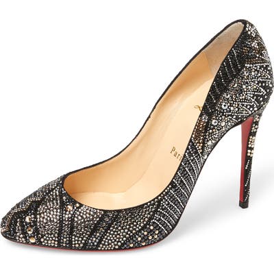 Christian Louboutin Eloise Embellished Pump, Black (Nordstrom Exclusive)