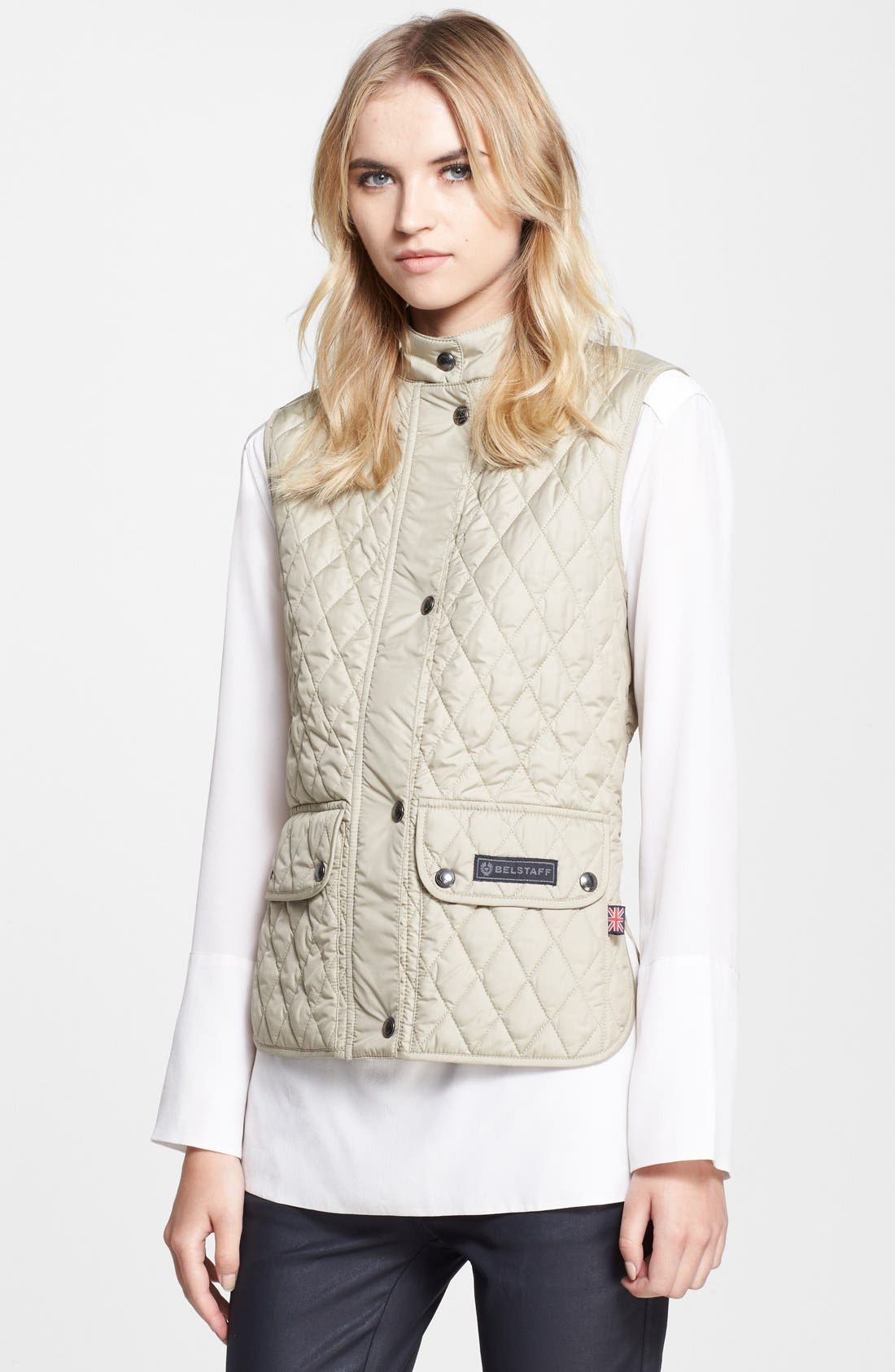 Belstaff 'Weskit' Lightweight Technical Quilt Vest Nordstrom