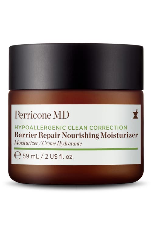 Perricone MD Hypoallergenic Clean Correction Barrier Repair Nourishing Moisturizer at Nordstrom, Size 2 Oz