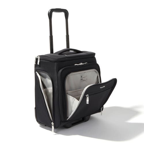 Baggallini Expandable Underseat Carry-on Luggage In Black
