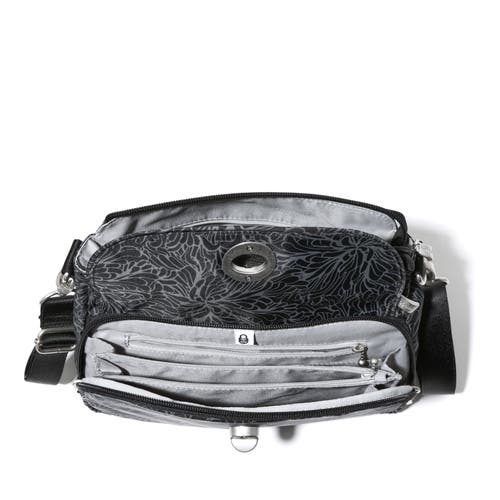 Baggallini Women's Calais Crossbody Bag In Midnight Blossom