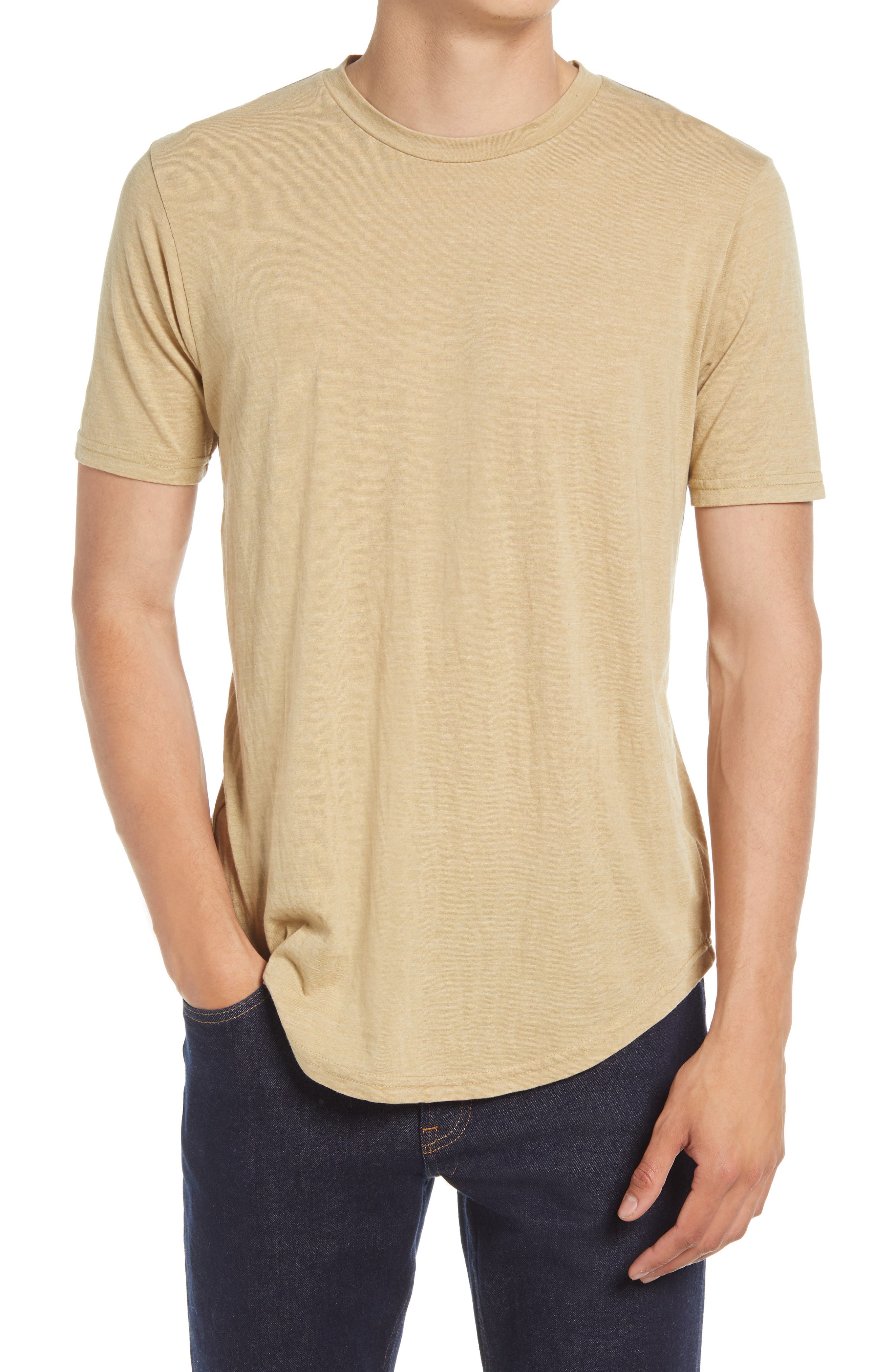 goodlife tri blend scallop crew