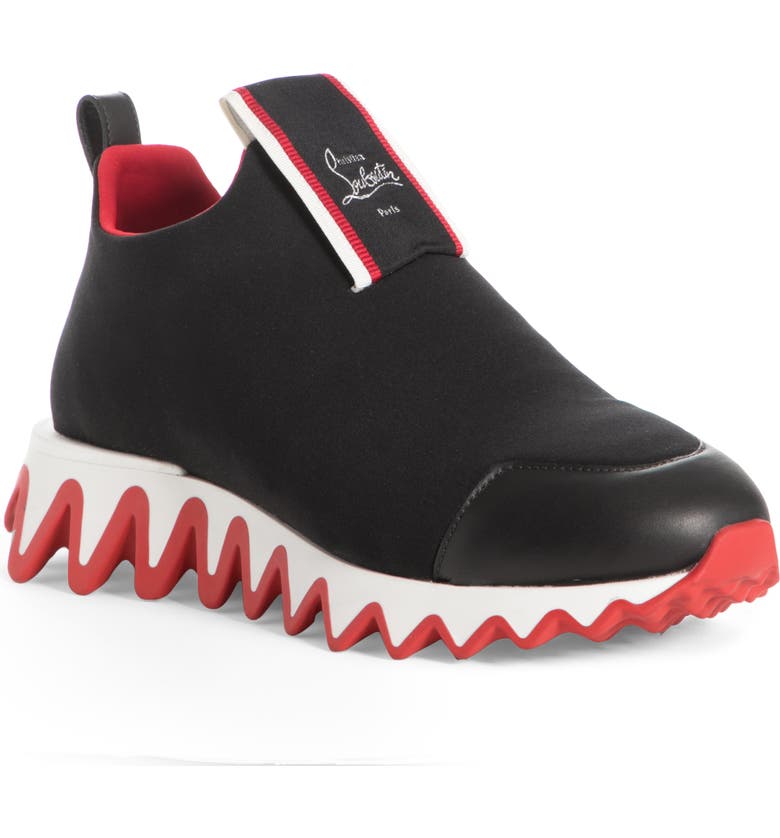 Christian Louboutin Neoprene Slip-On Sneaker |